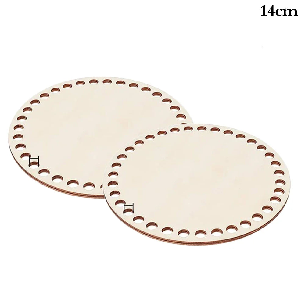 Natural Wooden Basket Bottom