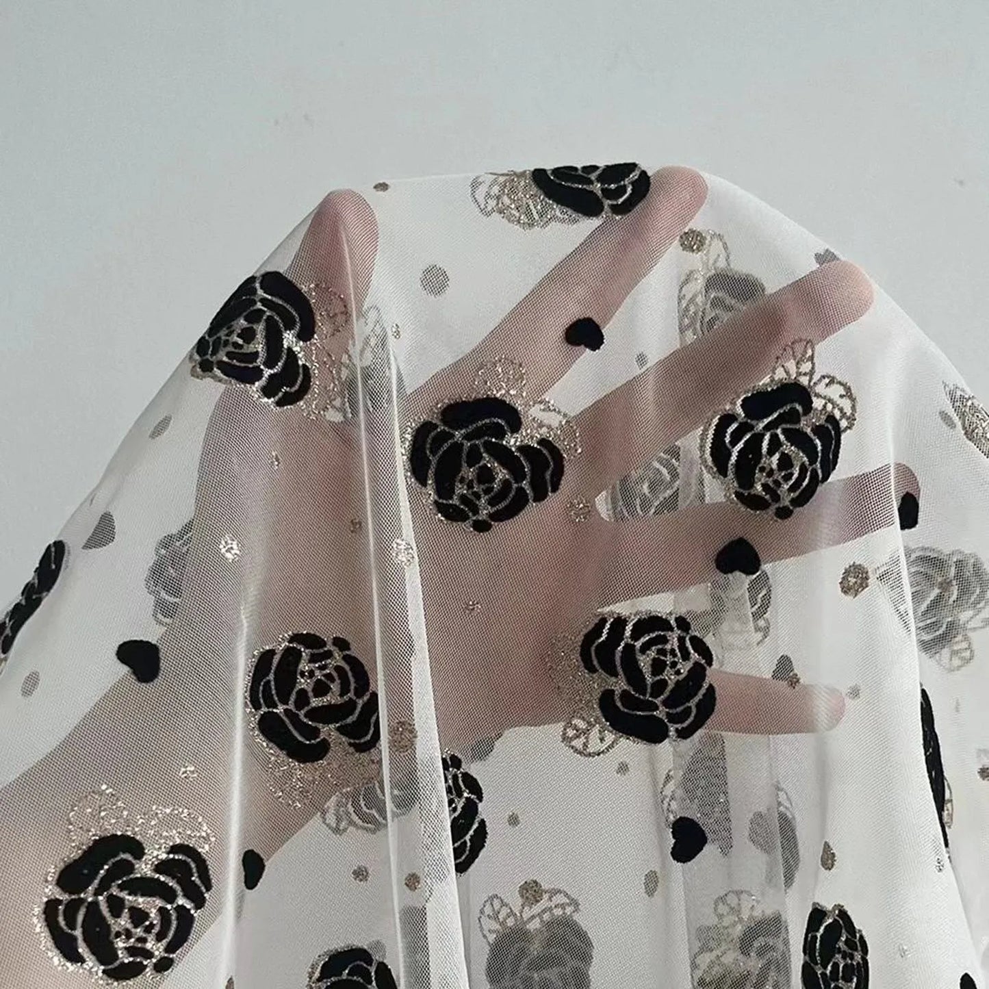 Kewgarden Flower Voile Ribbon