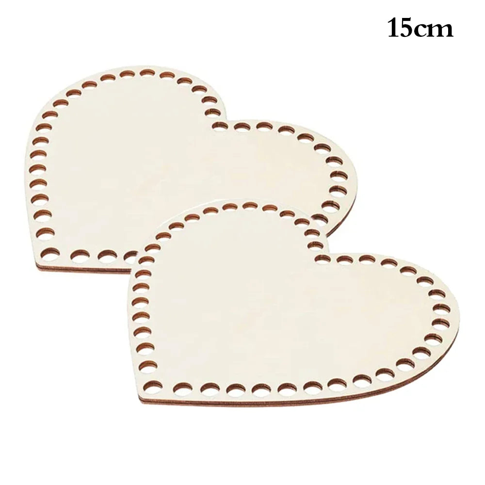 Natural Wooden Basket Bottom